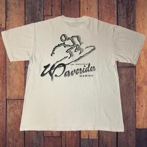 90s/00s Hanes Heavyweight Waverider Hawaii Surfer Tee
